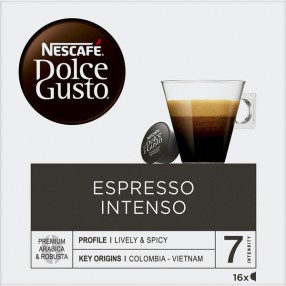 NESCAFE DOLCE GUSTO Cafe espresso intenso 16 capsulas